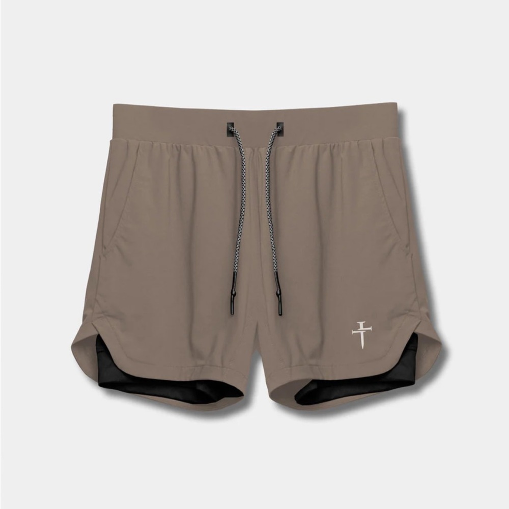 THREE NAILS Pro-Lite 5" Liner Short - Deep
Taupe XL